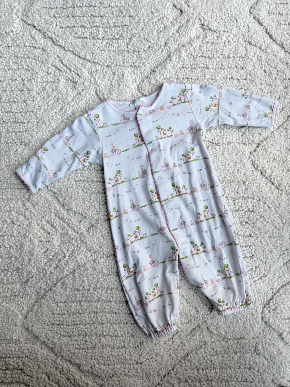 Kissy Kissy Noah’s Ark Footie